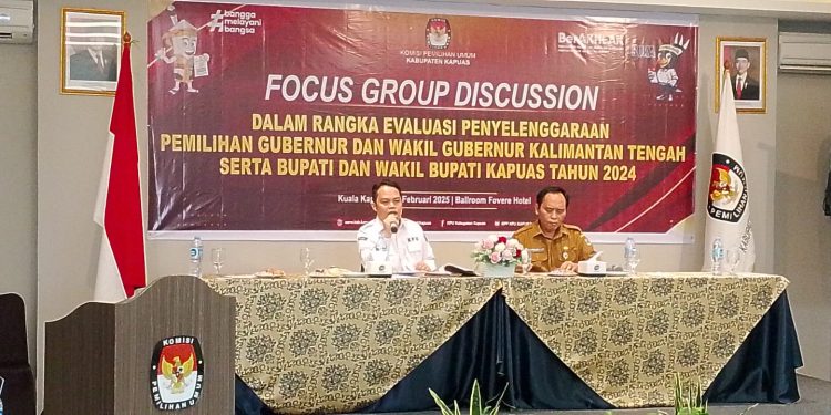 Evaluasi Pemilu 2024 KPU Kapuas Gelar FGD untuk Pemilu yang Lebih Demokratis